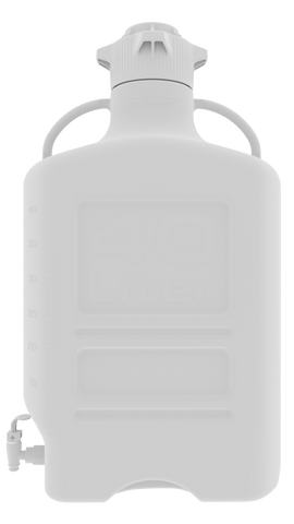 Foxx Life Sciences 40L PP Carboy with 120mm Cap and Spigot